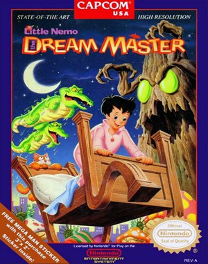 Little Nemo: The Dream Master NES front cover