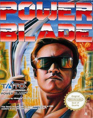 Power Blade NES front cover