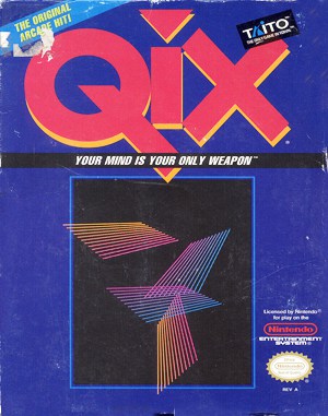 QIX NES front cover