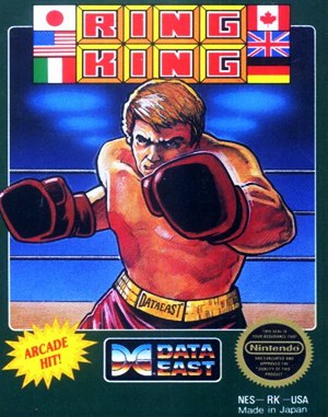 Ring King NES front cover