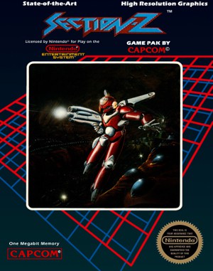 Section Z NES front cover