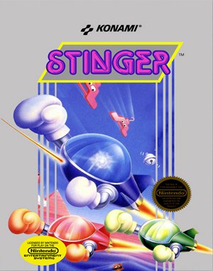 Stinger NES front cover
