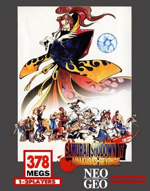 Samurai Shodown IV: Amakusa's Revenge NEO GEO front cover