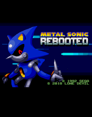 Metal Sonic Rebooted Genesis front cover